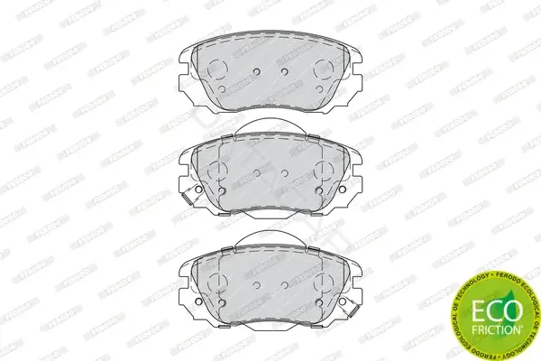 Тормозные колодки FERODO FDB4207