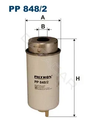 Топливный фильтр FILTRON PP848/2