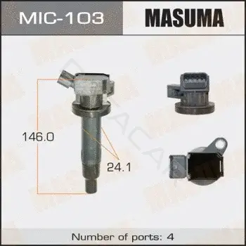 Катушка зажигания MASUMA MIC-103