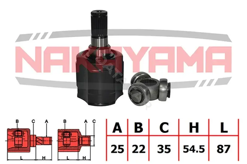 Шрус NAKAYAMA NJ7030NY