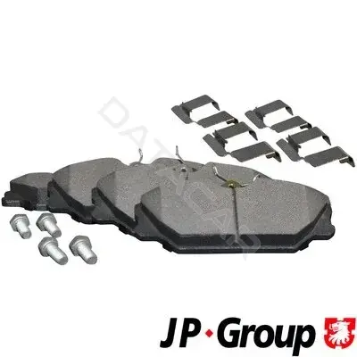 Тормозные колодки JP GROUP 4363601510