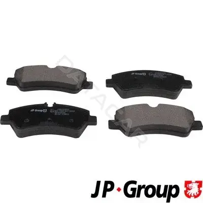 Тормозные колодки JP GROUP 1563701810