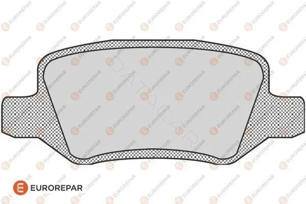 Тормозные колодки EUROREPAR 1617264380