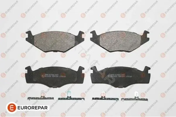 Тормозные колодки EUROREPAR 1617282380