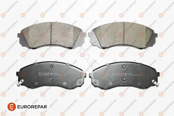 Тормозные колодки EUROREPAR 1617286080