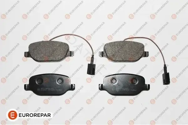 Тормозные колодки EUROREPAR 1619793480