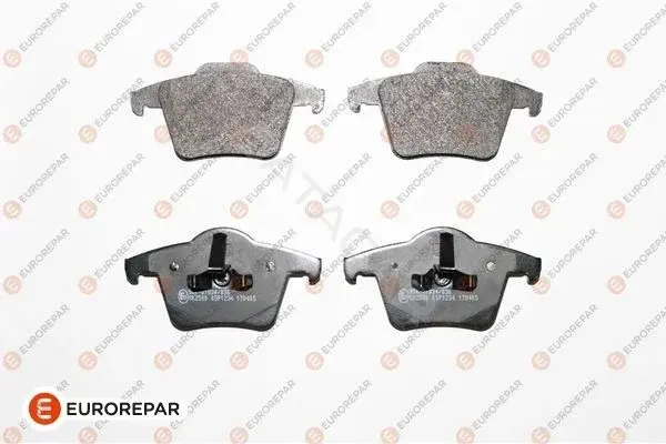 Тормозные колодки EUROREPAR 1623061780