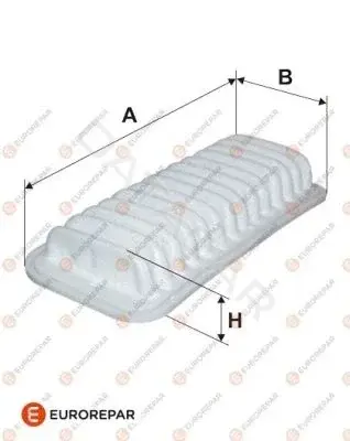Воздушный фильтр EUROREPAR E147249