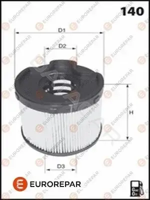 Топливный фильтр EUROREPAR E148120