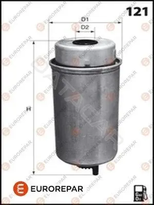 Топливный фильтр EUROREPAR E148137