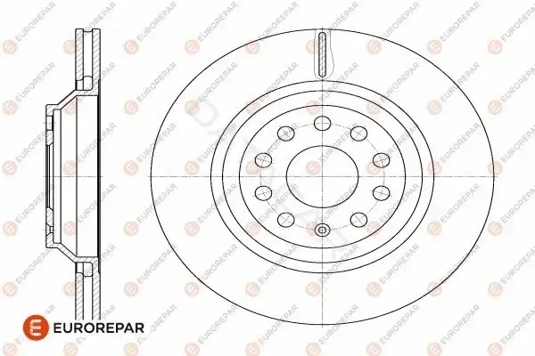 Тормозные диски EUROREPAR 1642767980