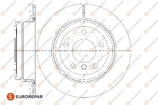 Тормозные диски EUROREPAR 1667861480