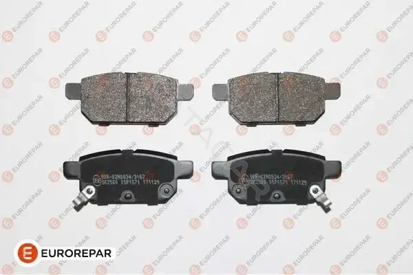 Тормозные колодки EUROREPAR 1639370080