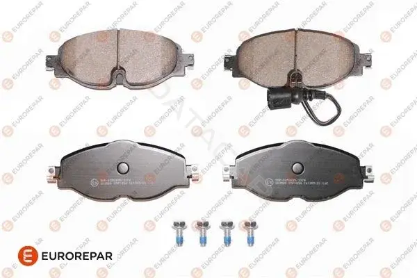 Тормозные колодки EUROREPAR 1639374980