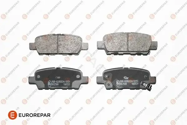 Тормозные колодки EUROREPAR 1639378380