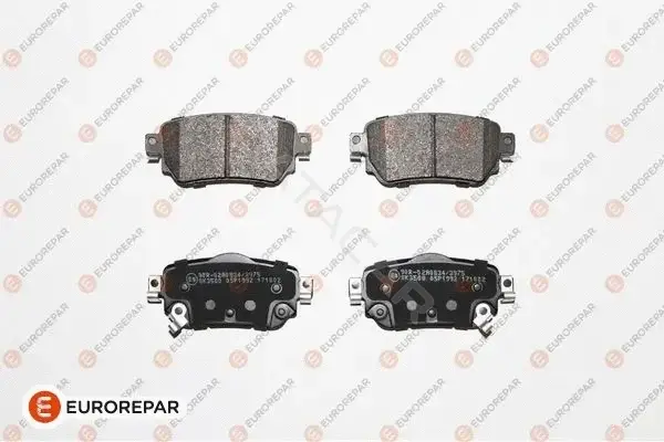 Тормозные колодки EUROREPAR 1667816580