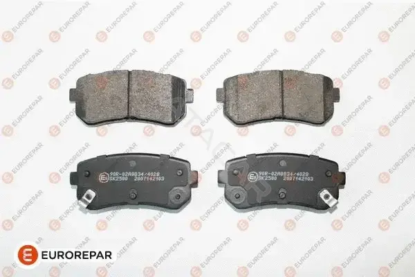 Тормозные колодки EUROREPAR 1681162080