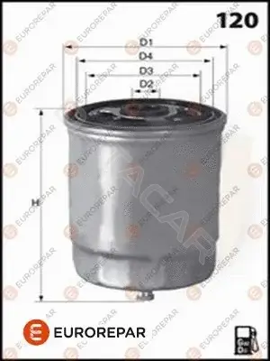 Топливный фильтр EUROREPAR 1643625880