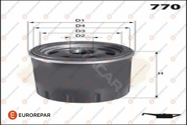 Масляный фильтр EUROREPAR 1682954080