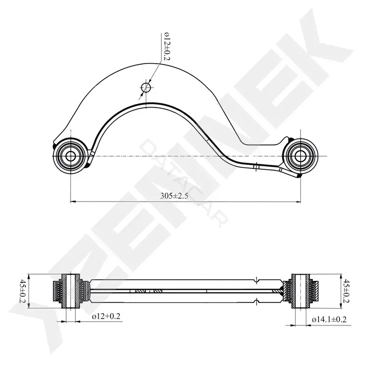 Рычаги ZENNEK DCA0143