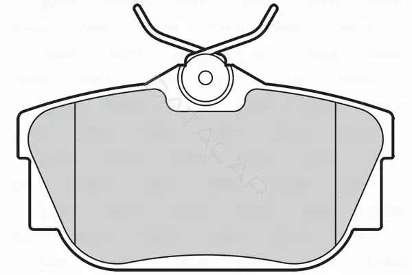Тормозные колодки VALEO 301546