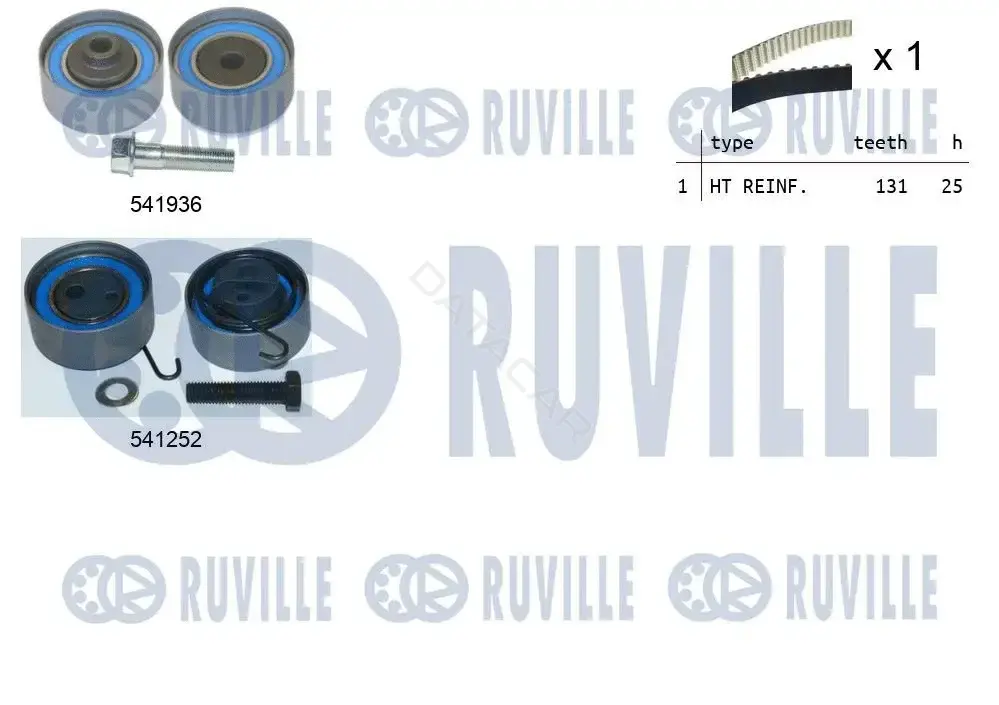 Комплект ГРМ RUVILLE 550062