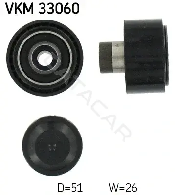 Ролик ремня генератора SKF VKM33060
