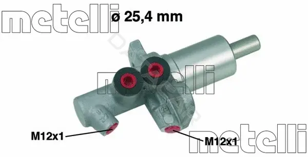 Главный тормозной цилиндр METELLI 05-0546