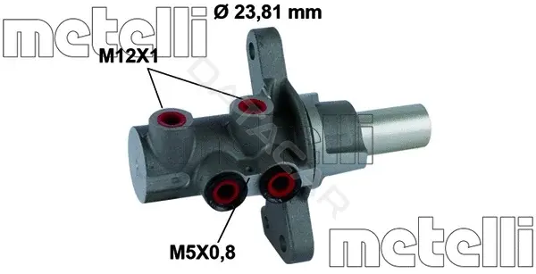 Главный тормозной цилиндр METELLI 05-0873