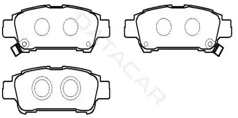 Тормозные колодки HSB GOLD HP5207