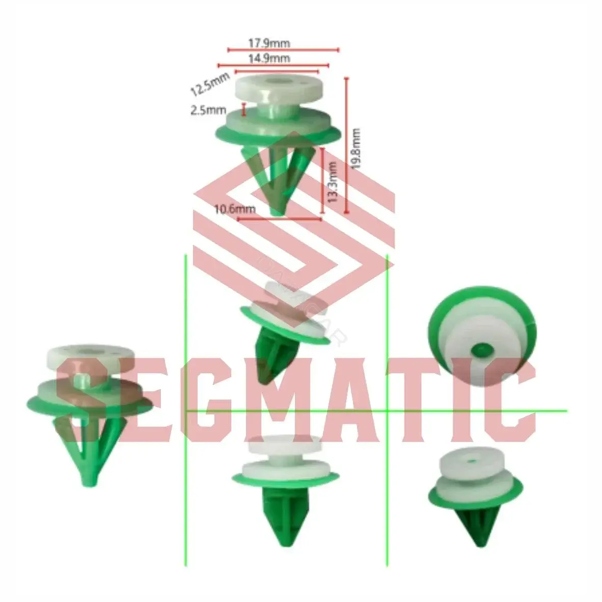 Клипсы, фиксаторы, зажимы SEGMATIC SG70203293