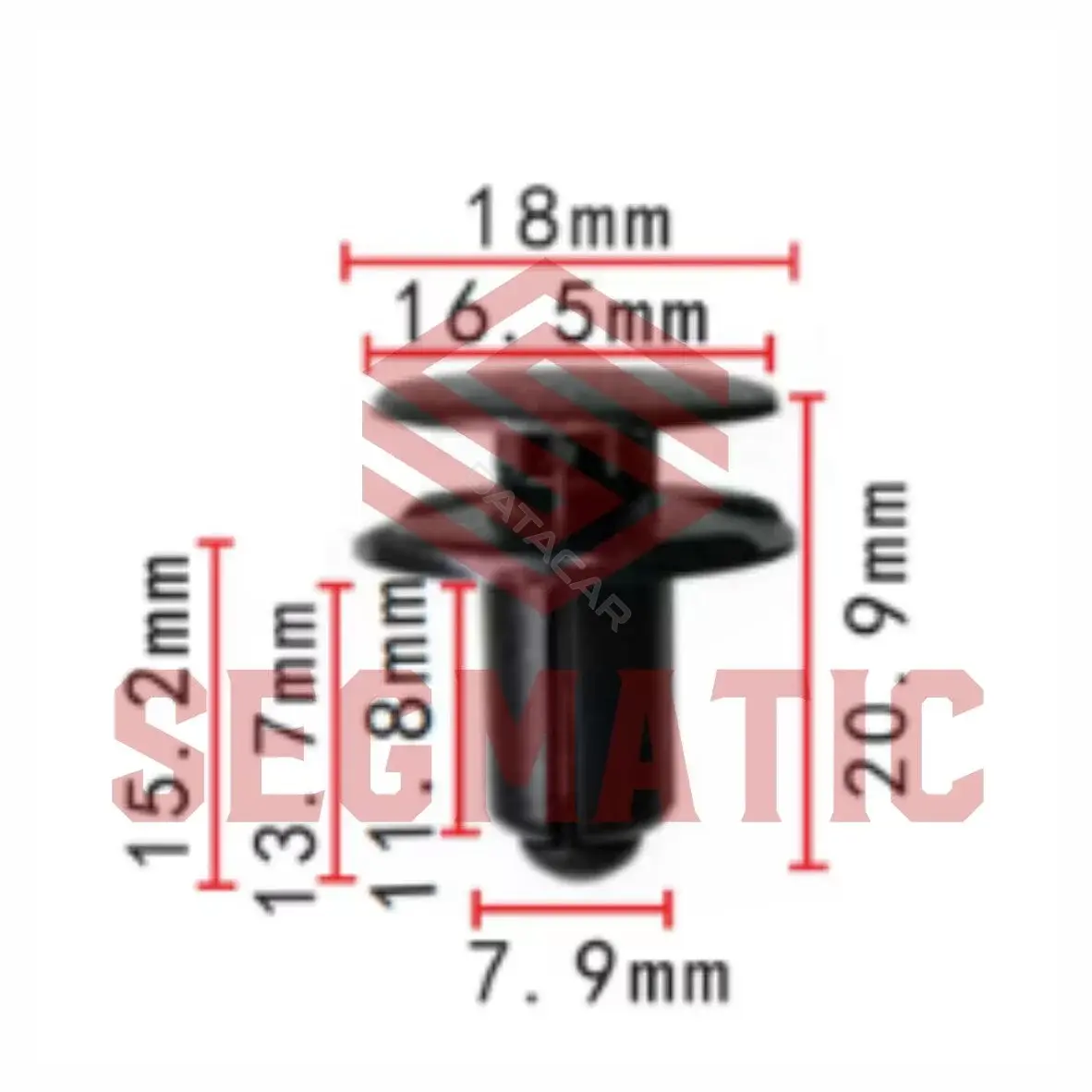 Клипсы, фиксаторы, зажимы SEGMATIC SG70203311