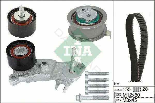 Комплект ГРМ INA 530076210