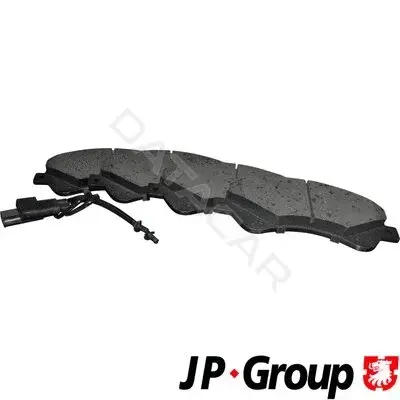 Тормозные колодки JP GROUP 1563603310