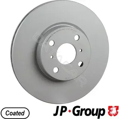 Тормозные диски JP GROUP 4863104900