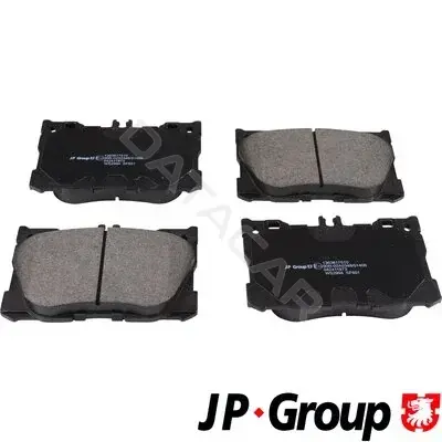 Тормозные колодки JP GROUP 1363617510