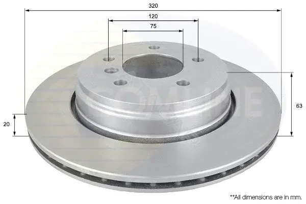 Тормозные диски COMLINE ADC1726V