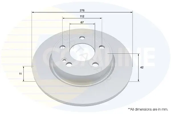 Тормозные диски COMLINE ADC5097