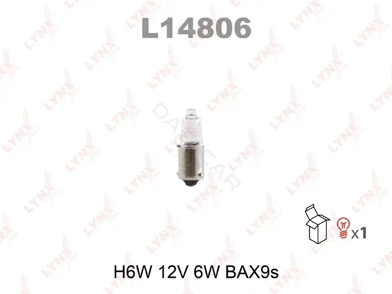 Лампочки LYNXAUTO L14806