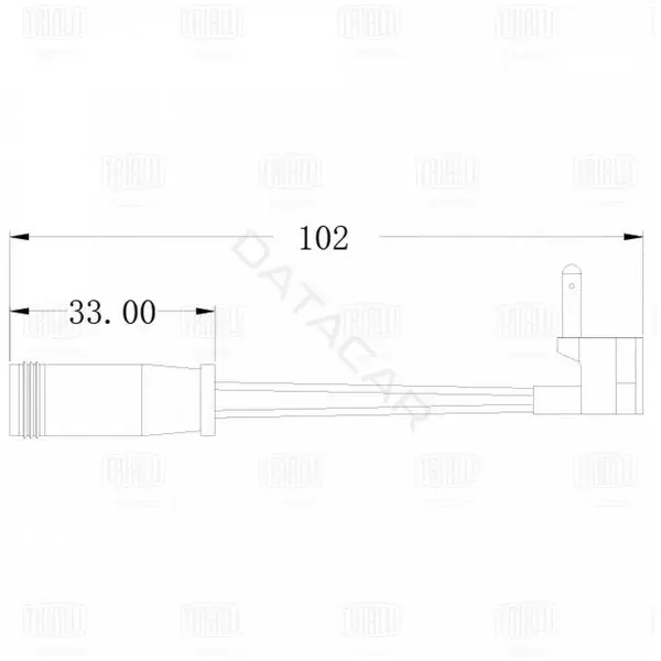 Датчик износа тормозных колодок TRIALLI PFS0091