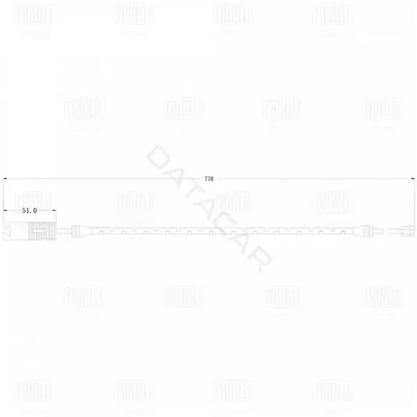 Датчик износа тормозных колодок TRIALLI PFS4176