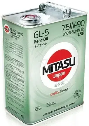 Масло трансмиссионное MITASU MJ-411-4