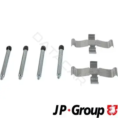 Ремкомплект тормозных колодок JP GROUP 1363750810