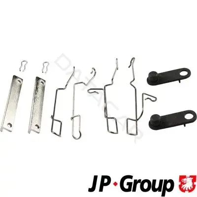Ремкомплект тормозных колодок JP GROUP 3163750210