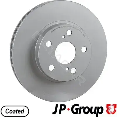 Тормозные диски JP GROUP 4863105400