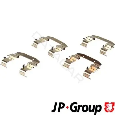 Ремкомплект тормозных колодок JP GROUP 3664002510