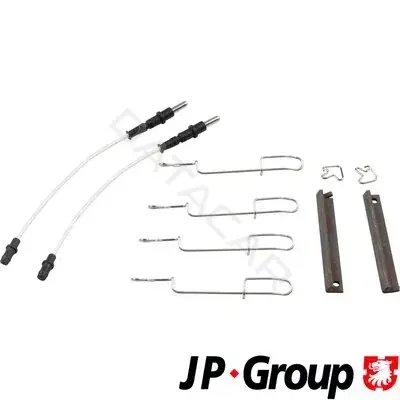 Ремкомплект тормозных колодок JP GROUP 1364003810