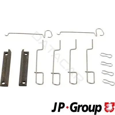 Ремкомплект тормозных колодок JP GROUP 4164003010