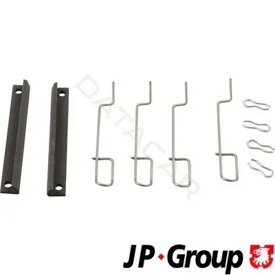 Ремкомплект тормозных колодок JP GROUP 4364003110
