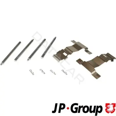 Ремкомплект тормозных колодок JP GROUP 4964002210